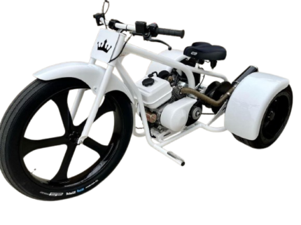 Arctic White Motorized Drift Trike