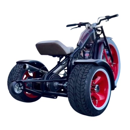 Black Motorized Drift Trike