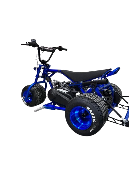 Blue Custom Mini Trike Blue Custom Mini Trike