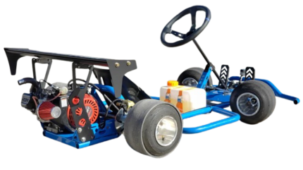 Blue Drift Go Kart