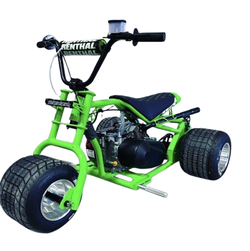 Electric Green Custom Mini Trike Electric Green Custom Mini Trike