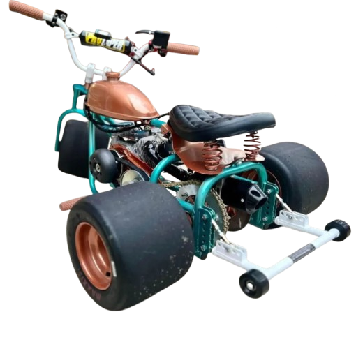 Mini Trike Motorcycles For Sale 49 Military Brown mini trike Platinum Edition